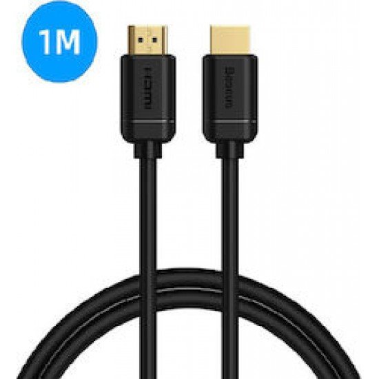 Baseus 2x HDMI 2.0 4K 60Hz Cable HDR 18Gbps 1m Black (CAKGQ-A01) (BASCAKGQ-A01) Baseus 2x HDMI 2.0 4K 60Hz Cable HDR 18Gbps 1m Black (CAKGQ-A01) (BASCAKGQ-A01)
