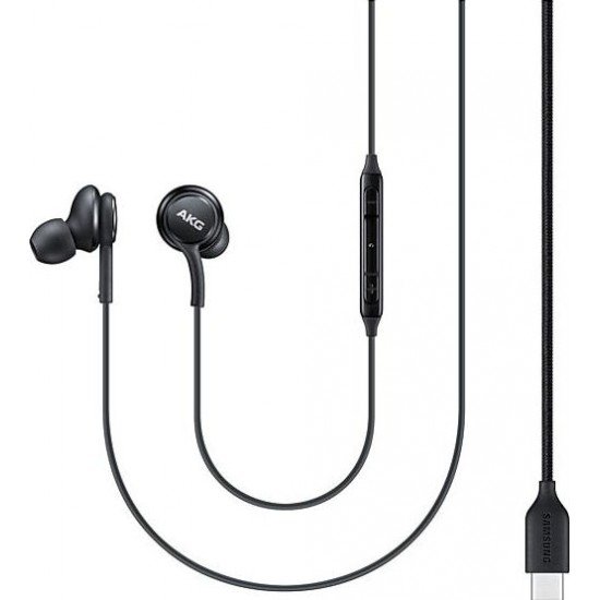 Samsung EO-IC100 In-ear Handsfree με Βύσμα USB-C Μαύρο Samsung EO-IC100 In-ear Handsfree με Βύσμα USB-C Μαύρο