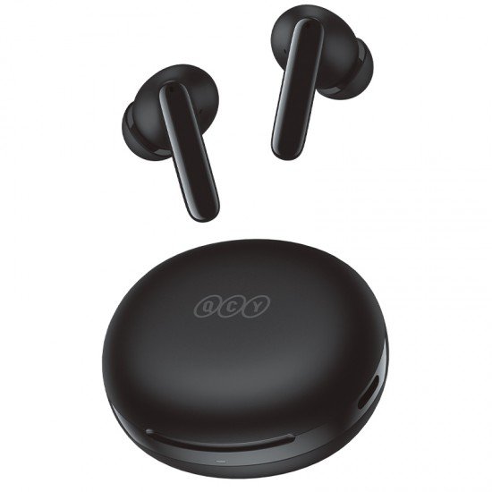 QCY T13 ANC 2 Black - TWS 28dB active noise canceling 10mm drivers, BT 5.3 30 hours True Wireless QCY T13 ANC 2 Black - TWS 28dB active noise canceling 10mm drivers, BT 5.3 30 hours True Wireless