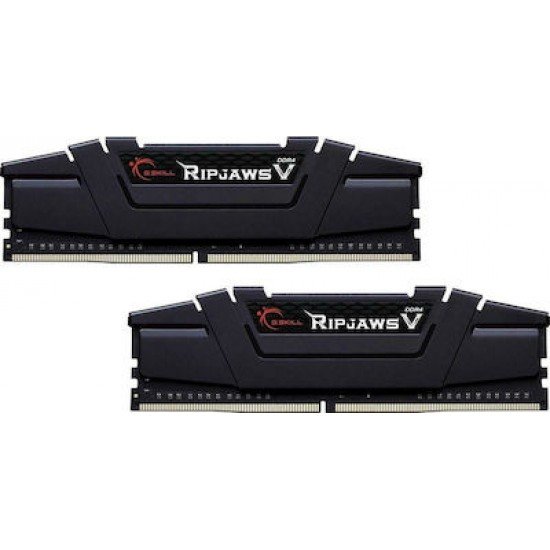 G.Skill RAM Ripjaws V DDR4-3200MHz 32GB Kit (2x16GB) (F4-3200C16D-32GVK) (GSKF4-3200C16D-32GVK)