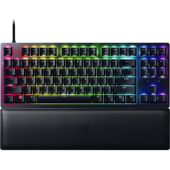 Razer HUNTSMAN V2 Tenkeyless - RGB Optical Gaming Keyboard (Clicky Purple Switch) - US Layout