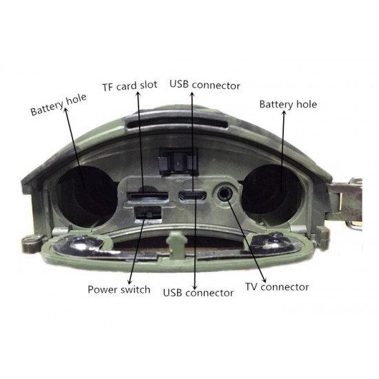 Digital Hunting Trail Camera HT-001 12MP Digital Hunting Trail Camera HT-001 12MP