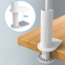 Kakusiga KSC-335 Βάση Κινητού με Βραχίονα σε Λευκό χρώμα Kakusiga KSC-335 Βάση Κινητού με Βραχίονα σε Λευκό χρώμα