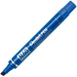 PENTEL N60 CHISEL POINT BLUE