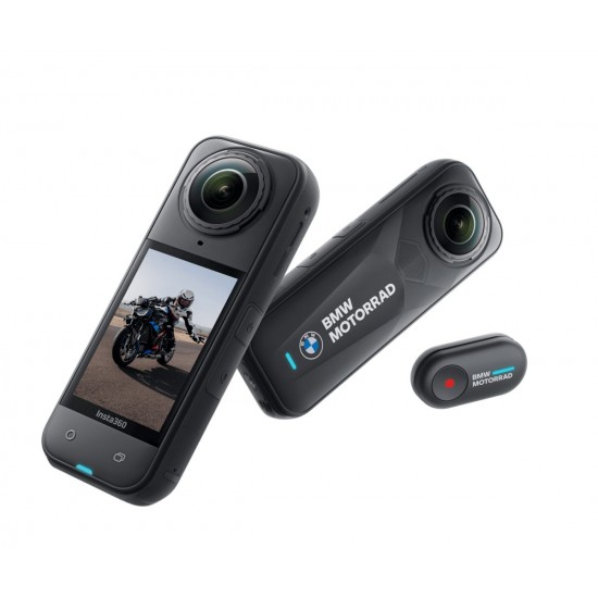 Insta360 X5 BMW Motorrad Edition - Ultra Battery, Mini Remote BMW Motorrad Edition