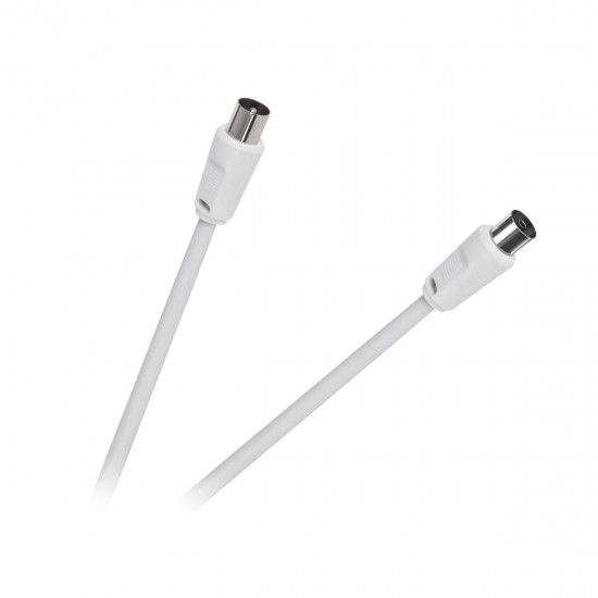 Καλώδιο κεραίας TV 5m M/F DM PRO λευκό