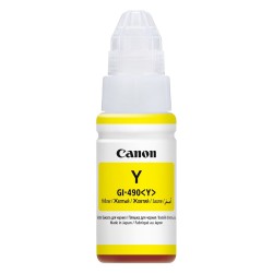 Canon Μελάνι Inkjet GI-490 Yellow (0666C001) (CANGI-490Y)