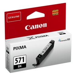 Canon Μελάνι Inkjet CLI-571BK Black (0385C001) (CANCLI-571BK) Canon Μελάνι Inkjet CLI-571BK Black (0385C001) (CANCLI-571BK)