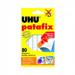 Patafix Glue Pads UHU Λευκό (80) (42620-5) (UHUPATAFIX) Patafix Glue Pads UHU Λευκό (80) (42620-5) (UHUPATAFIX)