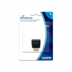 MediaRange HDMI High Speed Angle Adaptor, Black (MRCS166) MediaRange HDMI High Speed Angle Adaptor, Black (MRCS166)
