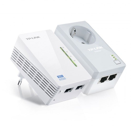 TP-LINK Powerline AV500 Passthrough Wireless Starter (TL-WPA4226 KIT) TP-LINK Powerline AV500 Passthrough Wireless Starter (TL-WPA4226 KIT)