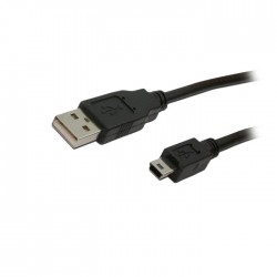 Καλώδιο MediaRange USB 2.0 AM/Mini-BM (Mini-USB) 1.5M Black (MRCS113) Καλώδιο MediaRange USB 2.0 AM/Mini-BM (Mini-USB) 1.5M Black (MRCS113)