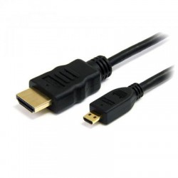Καλώδιο MediaRange HDMI/Micro HDMI Version 1.4 with Ethernet Gold-plated 1.0M Black (MRCS146) Καλώδιο MediaRange HDMI/Micro HDMI Version 1.4 with Ethernet Gold-plated 1.0M Black (MRCS146)