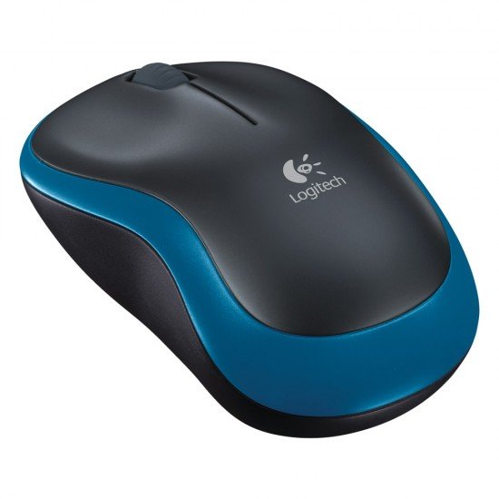 Logitech M185 Optical Mouse (2236) (Black/Blue, Wireless) (LOGM185BLKBLUE) Logitech M185 Optical Mouse (2236) (Black/Blue, Wireless) (LOGM185BLKBLUE)