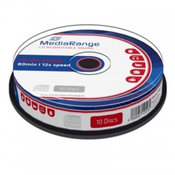 MediaRange CD-RW 80' 700MB 12x Cake Box x 10 (MR235) MediaRange CD-RW 80' 700MB 12x Cake Box x 10 (MR235)