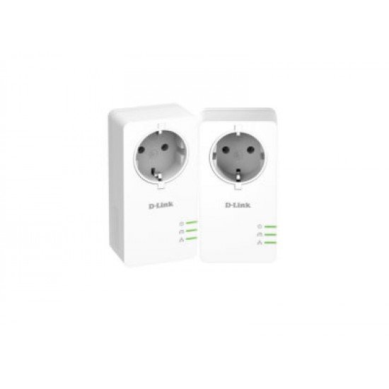 D-Link DHP-P601AV - PowerLine AV2 1000 HD Gigabit Passthrough Kit D-Link DHP-P601AV - PowerLine AV2 1000 HD Gigabit Passthrough Kit