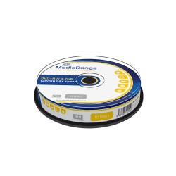 MediaRange DVD+RW 120' 4.7GB 4x Rewritable Cake Box x 10 (MR451) MediaRange DVD+RW 120' 4.7GB 4x Rewritable Cake Box x 10 (MR451)
