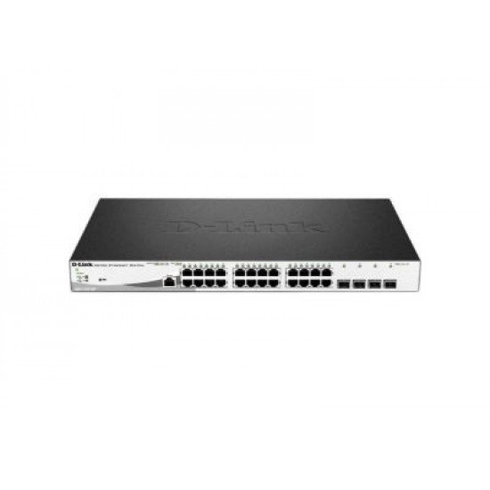 D-Link DGS-1210-28/MP Gigabit Smart+ Managed - Switch - 28 ports D-Link DGS-1210-28/MP Gigabit Smart+ Managed - Switch - 28 ports