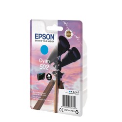 Epson Μελάνι Inkjet 502 Cyan (C13T02V24010) (EPST02V240) Epson Μελάνι Inkjet 502 Cyan (C13T02V24010) (EPST02V240)