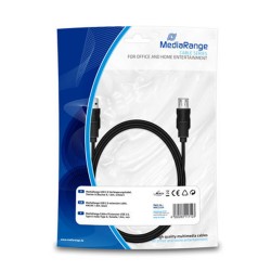 Καλώδιο MediaRange USB 2.0 Extension AM/AF 1.8M Black (MRCS154) Καλώδιο MediaRange USB 2.0 Extension AM/AF 1.8M Black (MRCS154)