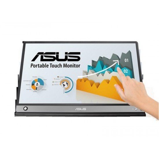 ASUS ZenScreen MB16AMT Touch - Οθόνη υπολογιστή - LED - 15.6 ASUS ZenScreen MB16AMT Touch - Οθόνη υπολογιστή - LED - 15.6
