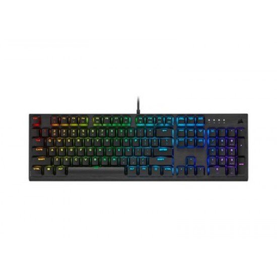 CORSAIR K60 PRO RGB Cherry MX Speed Low Profile - Gaming Keyboard - Ενσύρματο (GR) CORSAIR K60 PRO RGB Cherry MX Speed Low Profile - Gaming Keyboard - Ενσύρματο (GR)