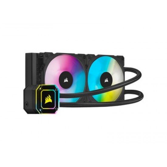 CORSAIR iCUE Η100ι Elite Capellix 240mm Black - CPU Liquid Cooling Kit CORSAIR iCUE Η100ι Elite Capellix 240mm Black - CPU Liquid Cooling Kit