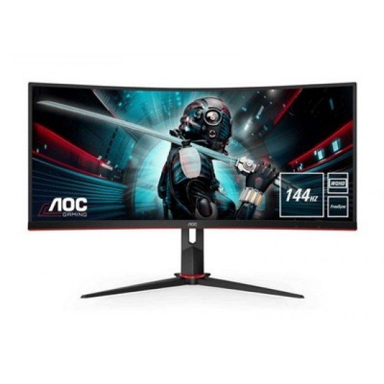 AOC CU34G2X - Οθόνη υπολογιστή - UQHD CURVED LED - 34 AOC CU34G2X - Οθόνη υπολογιστή - UQHD CURVED LED - 34