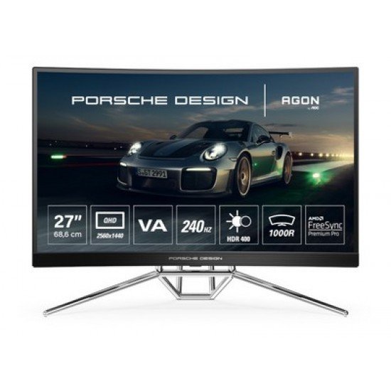 AOC PD27 27'' QHD VA Curved 240HZ 0,5MS - Monitor AOC PD27 27'' QHD VA Curved 240HZ 0,5MS - Monitor