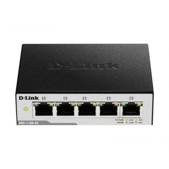 D-LINK - 5-Port Gigabit Smart Managed Switch D-LINK - 5-Port Gigabit Smart Managed Switch