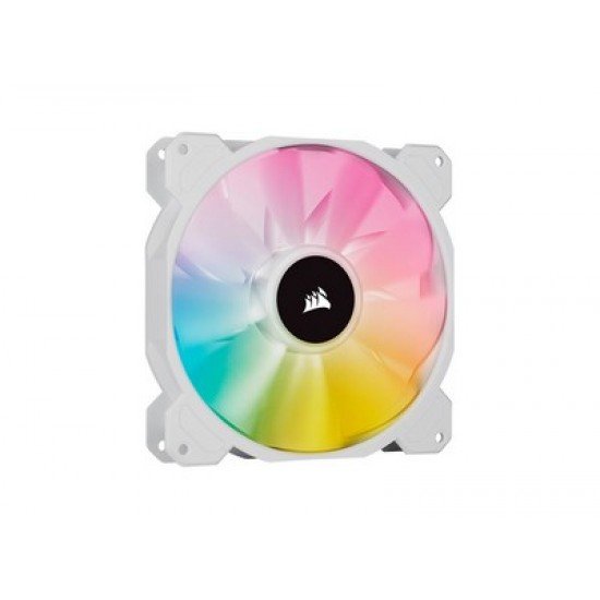 CORSAIR iCUE SP140 RGB ELITE Performance 140mm White PWM - Fan - Single Pack CORSAIR iCUE SP140 RGB ELITE Performance 140mm White PWM - Fan - Single Pack