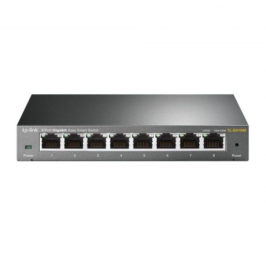 TP-LINK 8-Port Gigabit Unmanaged Pro Switch (TL-SG108E) TP-LINK 8-Port Gigabit Unmanaged Pro Switch (TL-SG108E)
