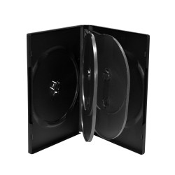 MediaRange DVD Case for 6 discs 22mm Black (MRBOX16) MediaRange DVD Case for 6 discs 22mm Black (MRBOX16)