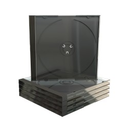MediaRange CD Jewelcase for 1 disc 10.4mm Black tray (MRBOX22) MediaRange CD Jewelcase for 1 disc 10.4mm Black tray (MRBOX22)