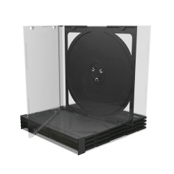 MediaRange CD Jewelcase for 2 discs 10.4mm Black tray (MRBOX23) MediaRange CD Jewelcase for 2 discs 10.4mm Black tray (MRBOX23)