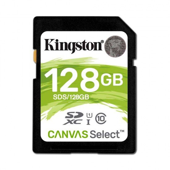 Kingston Flash card SD 128GB Canvas Select Plus (SDS2/128GB) (KINSDS2/128GB) Kingston Flash card SD 128GB Canvas Select Plus (SDS2/128GB) (KINSDS2/128GB)