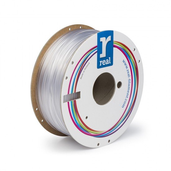 REAL PETG 3D Printer Filament - Neutral - spool of 1Kg - 2.85mm (REALPETGNEUTRAL1000MM3) REAL PETG 3D Printer Filament - Neutral - spool of 1Kg - 2.85mm (REALPETGNEUTRAL1000MM3)