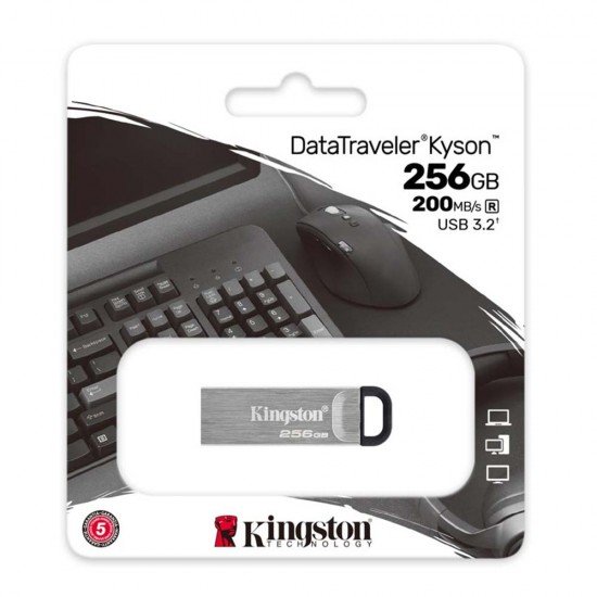 Kingston DataTraveler Kyson 256GB USB 3.2 Gen 1 (DTKN/256GB) (KINDTKN/256GB) Kingston DataTraveler Kyson 256GB USB 3.2 Gen 1 (DTKN/256GB) (KINDTKN/256GB)