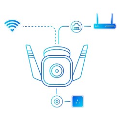 TP-LINK Outdoor Security Wi-Fi Camera Tapo C310 v1 (TAPO C310) (TPC310) TP-LINK Outdoor Security Wi-Fi Camera Tapo C310 v1 (TAPO C310) (TPC310)