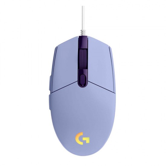 Logitech Gaming Mouse G102 LightSync RGB Lilac (910-005854) (LOGG102LIL)
