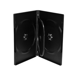 MediaRange DVD Case for 4 discs 14mm Black (MRBOX17) MediaRange DVD Case for 4 discs 14mm Black (MRBOX17)