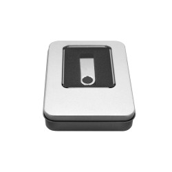 MediaRange Aluminum storage box, for USB flash drives, silver (MRBOX902) MediaRange Aluminum storage box, for USB flash drives, silver (MRBOX902)