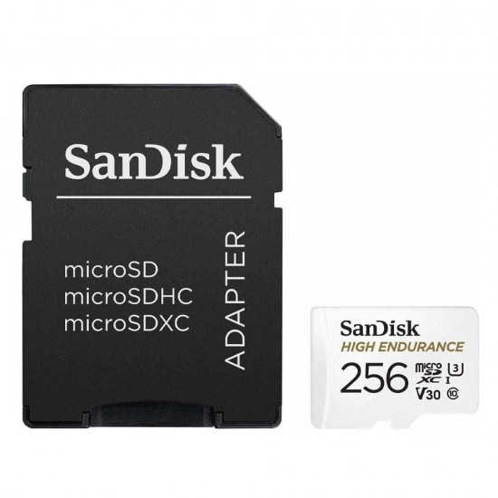 SanDisk® High Endurance microSD 256GB Card (SDSQQNR-256G-GN6IA) (SANSDSQQNR-256G-GN6IA) SanDisk® High Endurance microSD 256GB Card (SDSQQNR-256G-GN6IA) (SANSDSQQNR-256G-GN6IA)