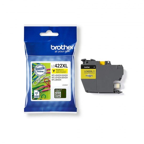 Brother Μελάνι Inkjet LC Yellow Cartridge (LC422XLY) (BROLC422XLY) Brother Μελάνι Inkjet LC Yellow Cartridge (LC422XLY) (BROLC422XLY)