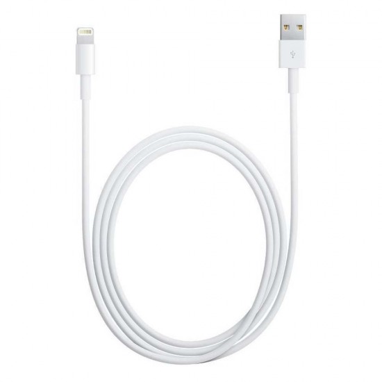 Apple Charge Cable USB to Lightning Λευκό 2m (MD819ZM/A) (APPMD819ZM/A)