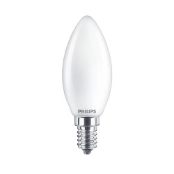 Philips E14 LED Bright White Matt Candle Bulb 6.5W (60W) (LPH02427) (PHILPH02427) Philips E14 LED Bright White Matt Candle Bulb 6.5W (60W) (LPH02427) (PHILPH02427)