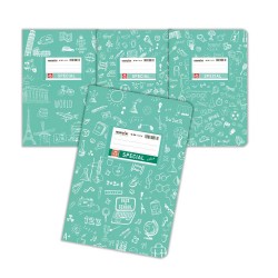 Doodle Τετράδιο Βεραμάν Ριγέ 17x25 50φ. (4311) (TYP4311) Doodle Τετράδιο Βεραμάν Ριγέ 17x25 50φ. (4311) (TYP4311)