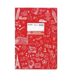 Doodle Εξήγηση Κόκκινη Ριγέ 17x25 50φ. (4322) (TYP4322) Doodle Εξήγηση Κόκκινη Ριγέ 17x25 50φ. (4322) (TYP4322)