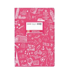 Doodle Εξήγηση Φούξια Ριγέ 17x25 50φ. (4326) (TYP4326) Doodle Εξήγηση Φούξια Ριγέ 17x25 50φ. (4326) (TYP4326)