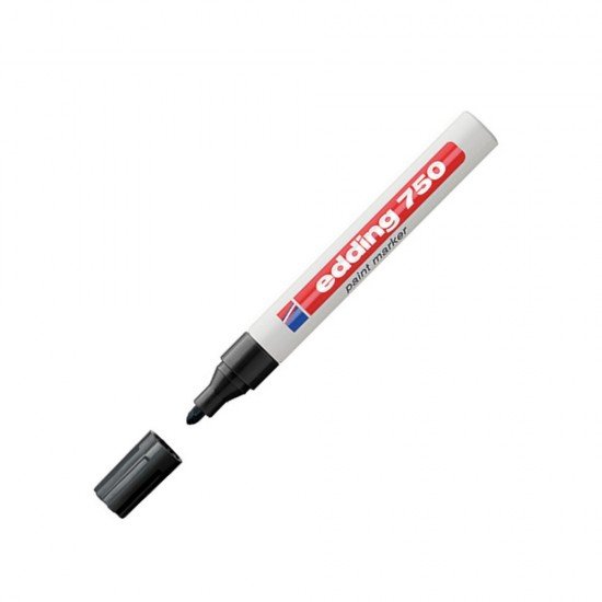 Edding 750 Paint Marker Black (4-750001) (EDD4-750001) Edding 750 Paint Marker Black (4-750001) (EDD4-750001)